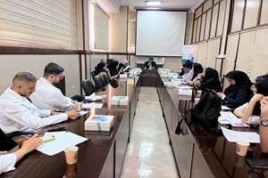 برگزاری شورای پژوهشی در مرکز